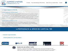 Tablet Screenshot of manfredda.com
